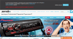 Desktop Screenshot of paradoxautohifi.hu